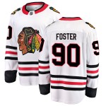 Fanatics Branded Chicago Blackhawks 90 Scott Foster White Breakaway Away Men's NHL Jersey