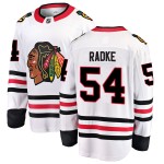 Fanatics Branded Chicago Blackhawks 54 Roy Radke White Breakaway Away Men's NHL Jersey