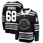 Fanatics Branded Chicago Blackhawks 68 Radovan Bondra Black 2019 Winter Classic Breakaway Men's NHL Jersey