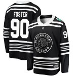 Fanatics Branded Chicago Blackhawks 90 Scott Foster Black 2019 Winter Classic Breakaway Men's NHL Jersey