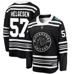 Fanatics Branded Chicago Blackhawks 57 Kenton Helgesen Black 2019 Winter Classic Breakaway Men's NHL Jersey