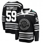 Fanatics Branded Chicago Blackhawks 59 Matt Iacopelli Black 2019 Winter Classic Breakaway Men's NHL Jersey