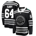 Fanatics Branded Chicago Blackhawks 64 David Kampf Black 2019 Winter Classic Breakaway Men's NHL Jersey