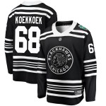 Fanatics Branded Chicago Blackhawks 68 Slater Koekkoek Black 2019 Winter Classic Breakaway Men's NHL Jersey