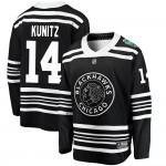 Fanatics Branded Chicago Blackhawks 14 Chris Kunitz Black 2019 Winter Classic Breakaway Men's NHL Jersey