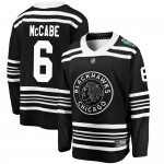 Fanatics Branded Chicago Blackhawks 6 Jake McCabe Black 2019 Winter Classic Breakaway Men's NHL Jersey