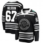Fanatics Branded Chicago Blackhawks 67 Jacob Nilsson Black 2019 Winter Classic Breakaway Men's NHL Jersey