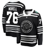 Fanatics Branded Chicago Blackhawks 76 Robin Norell Black 2019 Winter Classic Breakaway Men's NHL Jersey