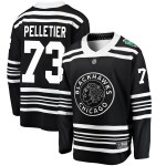 Fanatics Branded Chicago Blackhawks 73 Will Pelletier Black 2019 Winter Classic Breakaway Men's NHL Jersey
