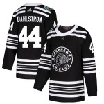 Adidas Chicago Blackhawks 44 John Dahlstrom Authentic Black 2019 Winter Classic Men's NHL Jersey
