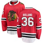 Fanatics Branded Chicago Blackhawks 36 Dave Bolland Red Breakaway Home Men's NHL Jersey