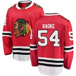 Fanatics Branded Chicago Blackhawks 54 Roy Radke Red Breakaway Home Men's NHL Jersey