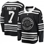 Fanatics Branded Chicago Blackhawks 7 Pit Martin Premier Black Breakaway Alternate 2019/20 Men's NHL Jersey