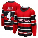 Fanatics Branded Chicago Blackhawks 4 Seth Jones Red Breakaway Special Edition 2.0 Men's NHL Jersey