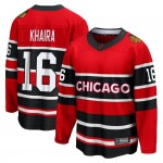 Fanatics Branded Chicago Blackhawks 16 Jujhar Khaira Red Breakaway Special Edition 2.0 Men's NHL Jersey