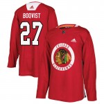 Adidas Chicago Blackhawks 27 Adam Boqvist Authentic Red Home Practice Youth NHL Jersey