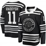 Fanatics Branded Chicago Blackhawks 11 Taylor Raddysh Premier Black Breakaway Alternate 2019/20 Youth NHL Jersey