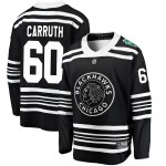 Fanatics Branded Chicago Blackhawks 60 Mac Carruth Black 2019 Winter Classic Breakaway Youth NHL Jersey