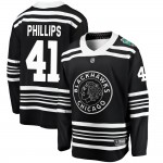 Fanatics Branded Chicago Blackhawks 41 Isaak Phillips Black 2019 Winter Classic Breakaway Youth NHL Jersey