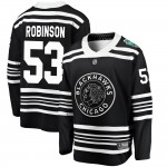 Fanatics Branded Chicago Blackhawks 53 Buddy Robinson Black 2019 Winter Classic Breakaway Youth NHL Jersey