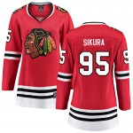 Fanatics Branded Chicago Blackhawks 95 Dylan Sikura Red Breakaway Home Women's NHL Jersey