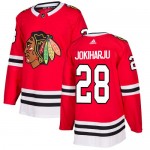 Adidas Chicago Blackhawks 28 Henri Jokiharju Authentic Red Home Youth NHL Jersey