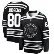 Fanatics Branded Chicago Blackhawks 80 Zach Andrews Black 2019 Winter Classic Breakaway Men's NHL Jersey