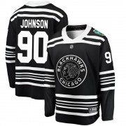 Fanatics Branded Chicago Blackhawks 90 Tyler Johnson Black 2019 Winter Classic Breakaway Men's NHL Jersey