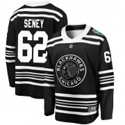 Fanatics Branded Chicago Blackhawks 62 Brett Seney Black 2019 Winter Classic Breakaway Men's NHL Jersey