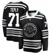 Fanatics Branded Chicago Blackhawks 71 Michal Teply Black 2019 Winter Classic Breakaway Men's NHL Jersey