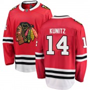 Fanatics Branded Chicago Blackhawks 14 Chris Kunitz Red Breakaway Home Youth NHL Jersey