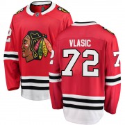 Fanatics Branded Chicago Blackhawks 72 Alex Vlasic Red Breakaway Home Men's NHL Jersey