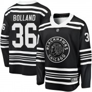 Fanatics Branded Chicago Blackhawks 36 Dave Bolland Premier Black Breakaway Alternate 2019/20 Men's NHL Jersey