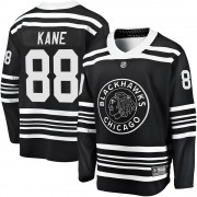 Fanatics Branded Chicago Blackhawks 88 Patrick Kane Premier Black Breakaway Alternate 2019/20 Men's NHL Jersey