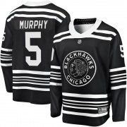 Fanatics Branded Chicago Blackhawks 5 Connor Murphy Premier Black Breakaway Alternate 2019/20 Men's NHL Jersey