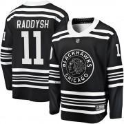Fanatics Branded Chicago Blackhawks 11 Taylor Raddysh Premier Black Breakaway Alternate 2019/20 Men's NHL Jersey
