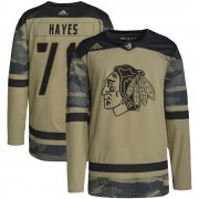 Adidas Chicago Blackhawks 78 Gavin Hayes Authentic Camo Military Appreciation Practice Youth NHL Jersey