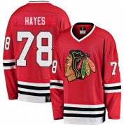 Fanatics Branded Chicago Blackhawks 78 Gavin Hayes Premier Red Breakaway Heritage Youth NHL Jersey