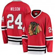 Fanatics Branded Chicago Blackhawks 24 Doug Wilson Premier Red Breakaway Heritage Youth NHL Jersey