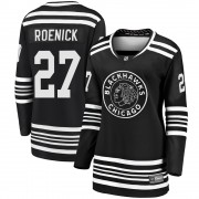 Fanatics Branded Chicago Blackhawks 27 Jeremy Roenick Premier Black Breakaway Alternate 2019/20 Women's NHL Jersey