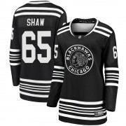 Fanatics Branded Chicago Blackhawks 65 Andrew Shaw Premier Black Breakaway Alternate 2019/20 Women's NHL Jersey