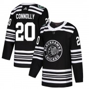 Adidas Chicago Blackhawks 20 Brett Connolly Authentic Black 2019 Winter Classic Youth NHL Jersey