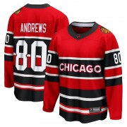 Fanatics Branded Chicago Blackhawks 80 Zach Andrews Red Breakaway Special Edition 2.0 Men's NHL Jersey