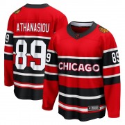 Fanatics Branded Chicago Blackhawks 89 Andreas Athanasiou Red Breakaway Special Edition 2.0 Men's NHL Jersey