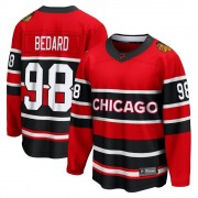 Fanatics Branded Chicago Blackhawks 98 Connor Bedard Red Breakaway Special Edition 2.0 Men's NHL Jersey