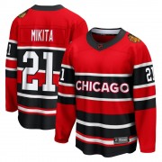 Fanatics Branded Chicago Blackhawks 21 Stan Mikita Red Breakaway Special Edition 2.0 Men's NHL Jersey