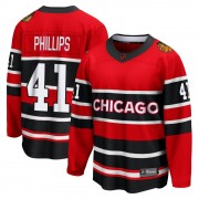 Fanatics Branded Chicago Blackhawks 41 Isaak Phillips Red Breakaway Special Edition 2.0 Men's NHL Jersey
