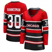 Fanatics Branded Chicago Blackhawks 30 Murray Bannerman Red Breakaway Special Edition 2.0 Women's NHL Jersey