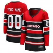 Fanatics Branded Chicago Blackhawks 00 Custom Red Custom Breakaway Special Edition 2.0 Women's NHL Jersey