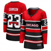 Fanatics Branded Chicago Blackhawks 23 Stu Grimson Red Breakaway Special Edition 2.0 Women's NHL Jersey